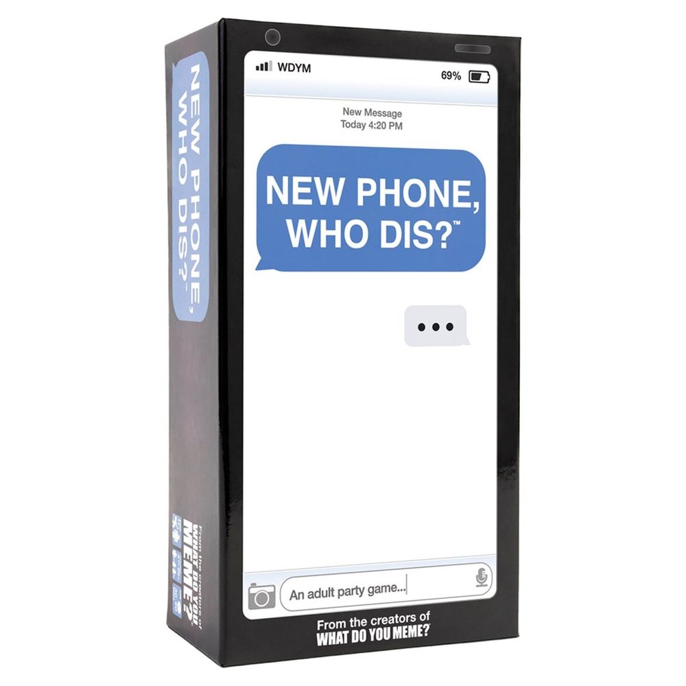 New Phone, Who Dis? the 100% Offline Text Messaging Adult Party Game by What Do